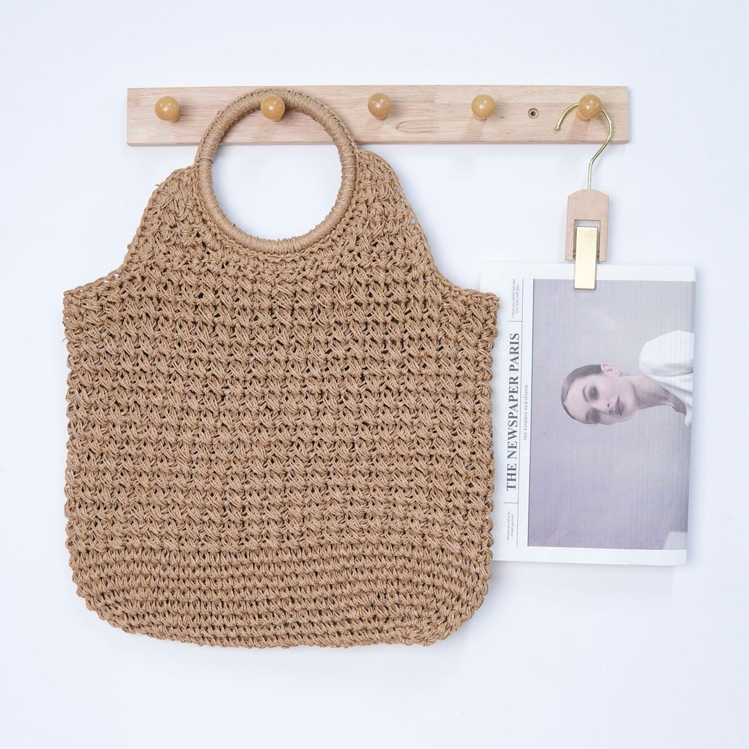 Handwoven shopping and beach bag Bowlift