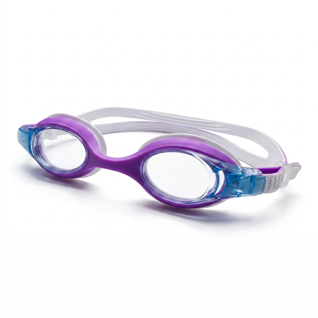 Swim goggles with adjustable nose bridge and anti-fog technology Bowlift
