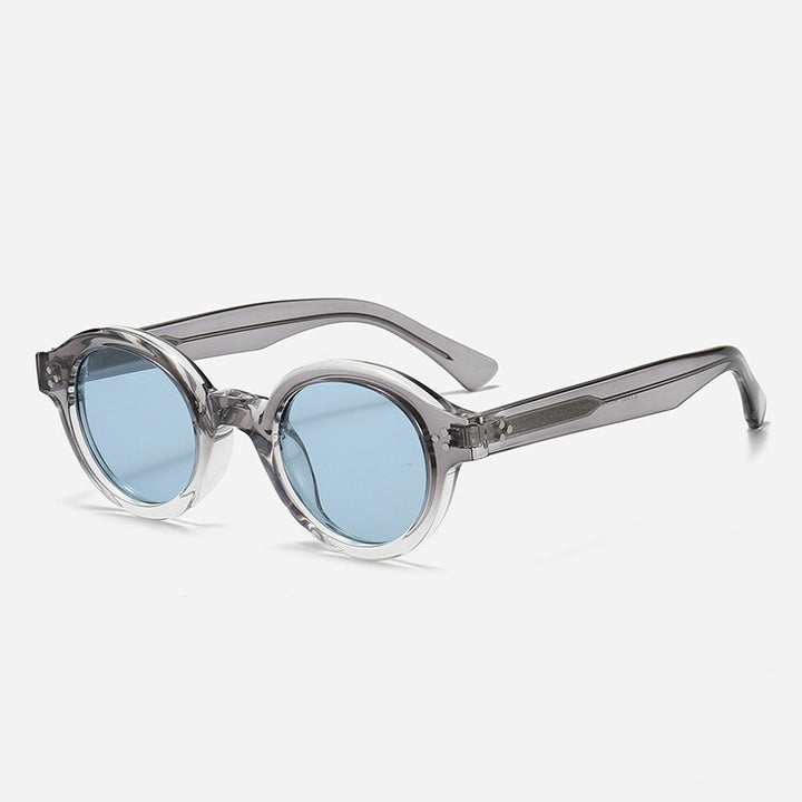 Women's Fashion Round Sunglasses with Stylish Accents Bowlift