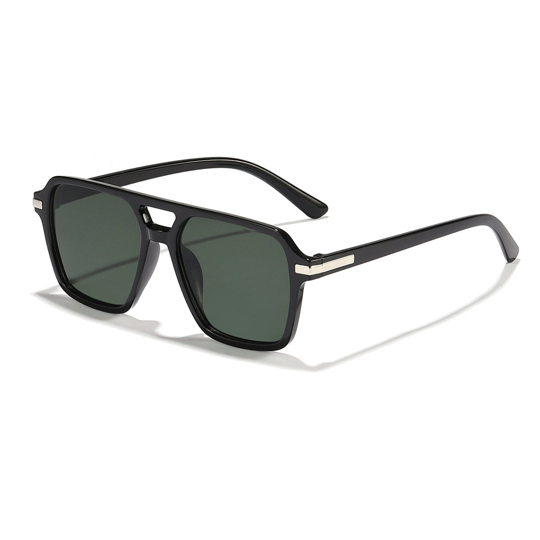 Women square sunglasses with elegant transparent frame Bowlift
