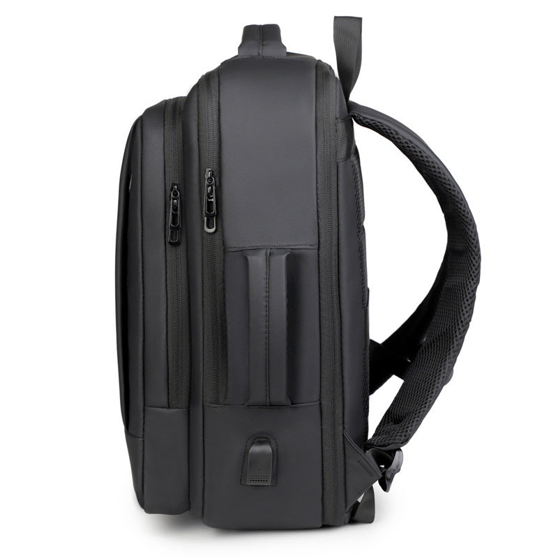Multi-Compartment Travel Backpack Bowlift