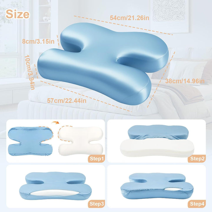 Ergonomic seat cushion Bowlift