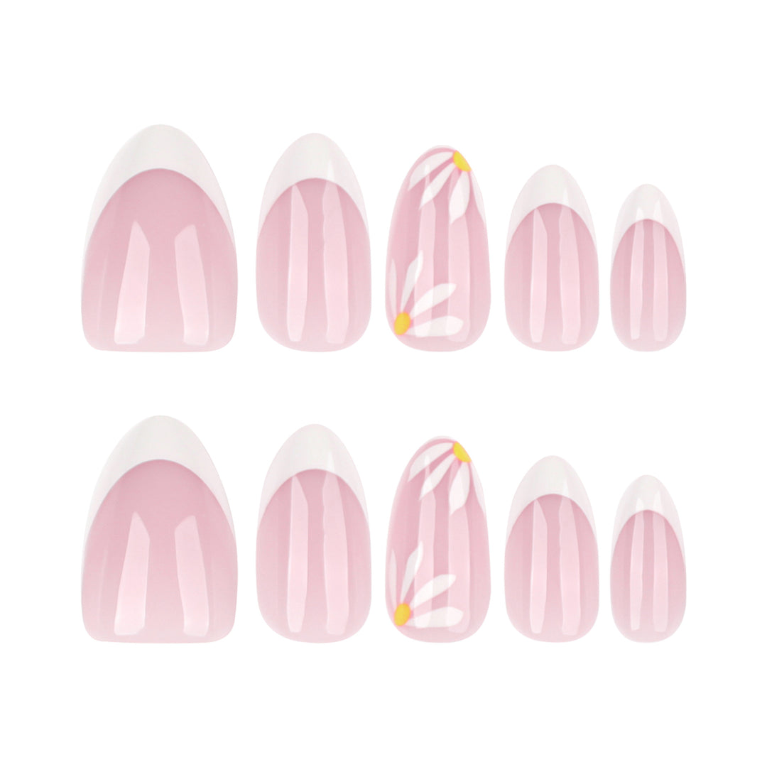 Elegant Nail Art with Floral Designs Bowlift