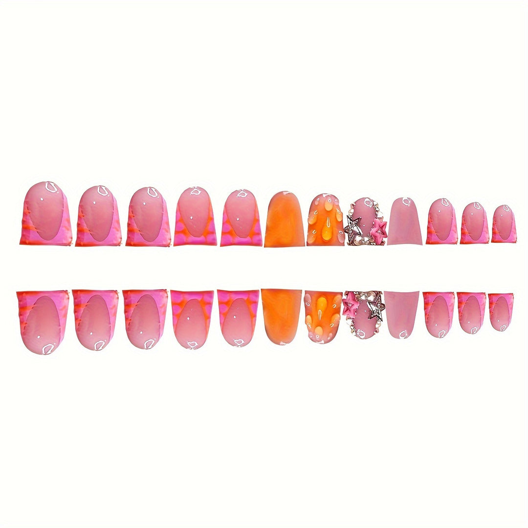 Artistic Gel Nail Art Bowlift