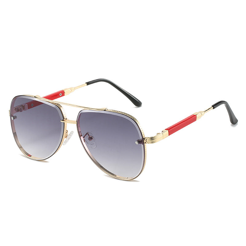 Fashion-Forward Oversized Aviator Sunglasses Bowlift