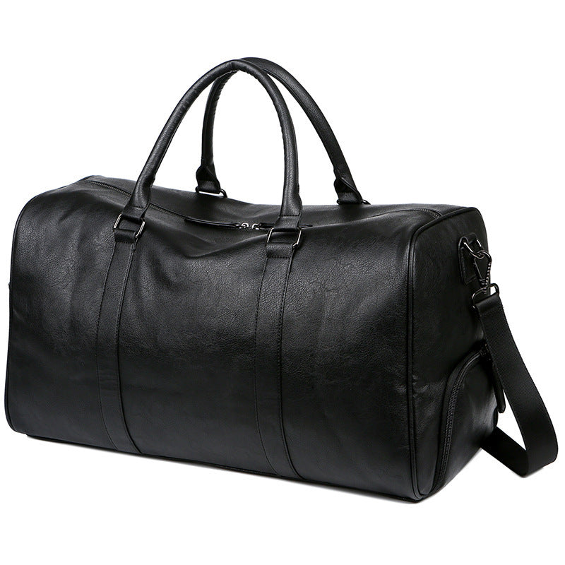 Elegant Travel Bag Made of High-Quality Faux Leather Bowlift