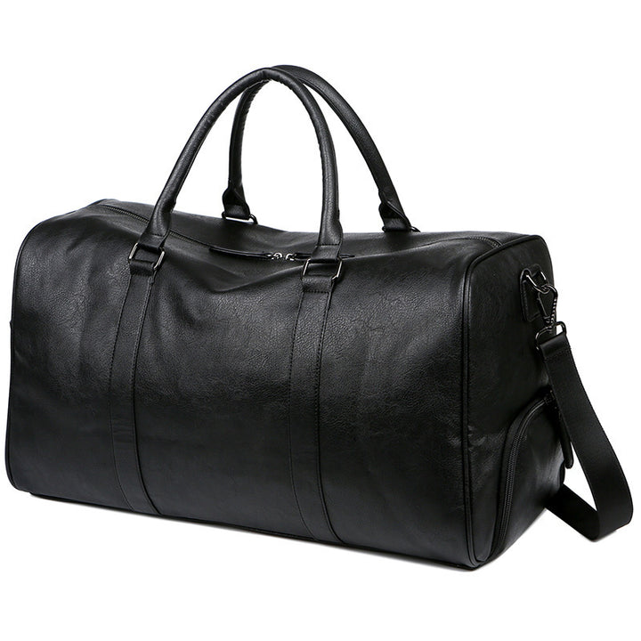 Elegant Travel Bag Made of High-Quality Faux Leather Bowlift