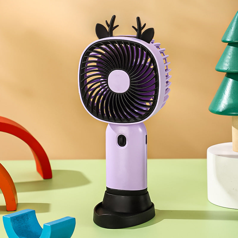Ladies Portable Pet-Friendly Fan Bowlift