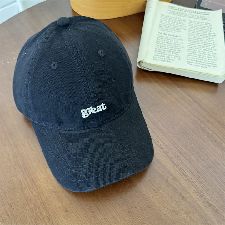 Men's Casual Cotton Adjustable Baseball Cap Bowlift