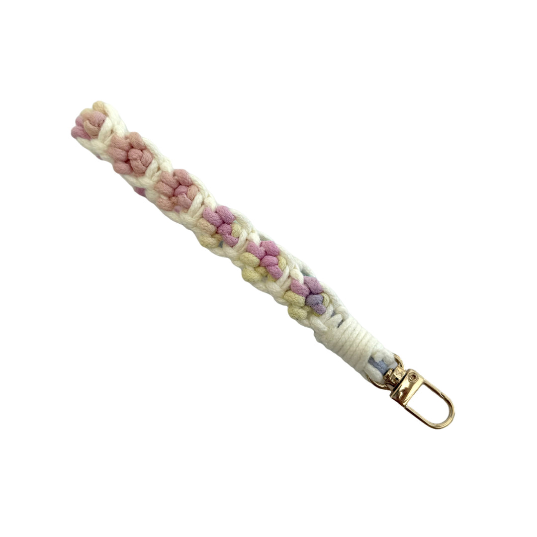 Handcrafted Macrame Keychain Holder Bowlift