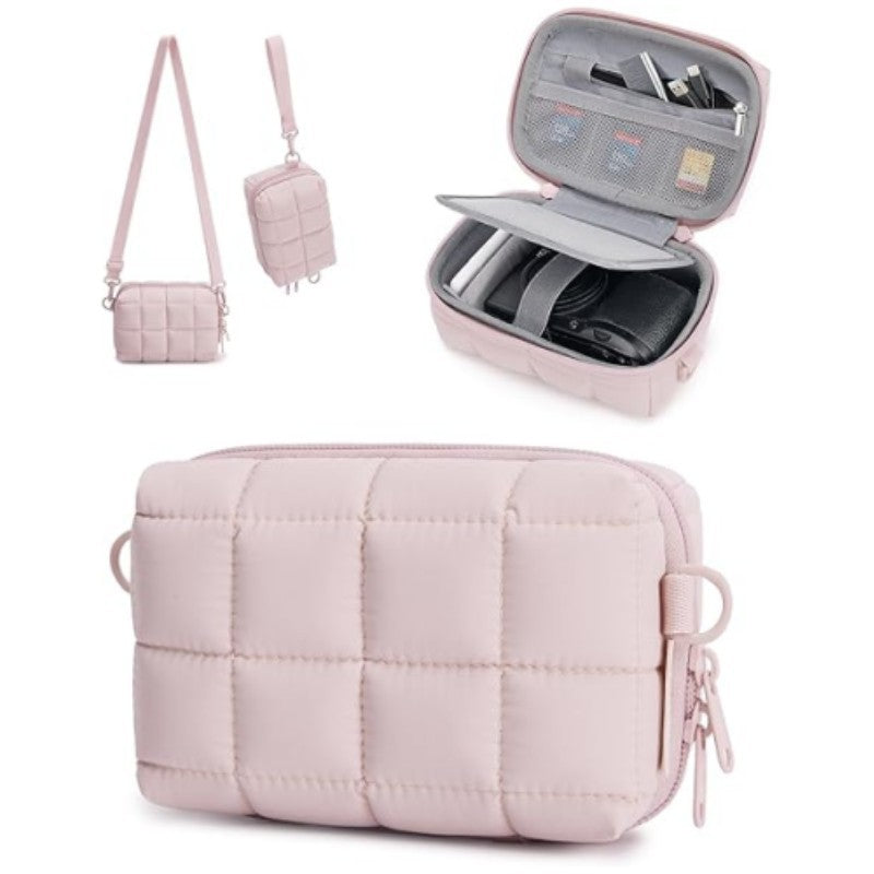 Practical shoulder bag with multiple inner pockets Bowlift