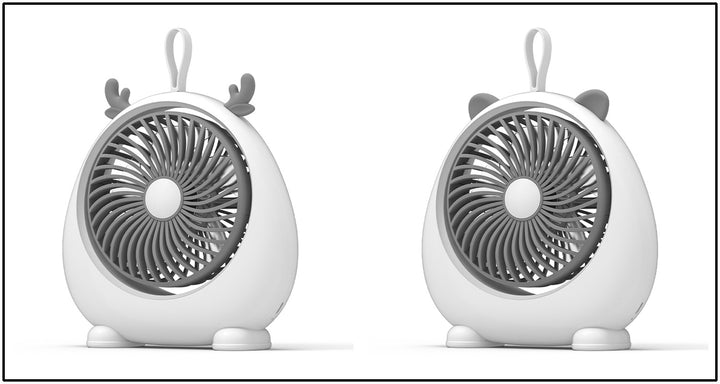 Ladies Creative Table Fan in Animal Design Bowlift
