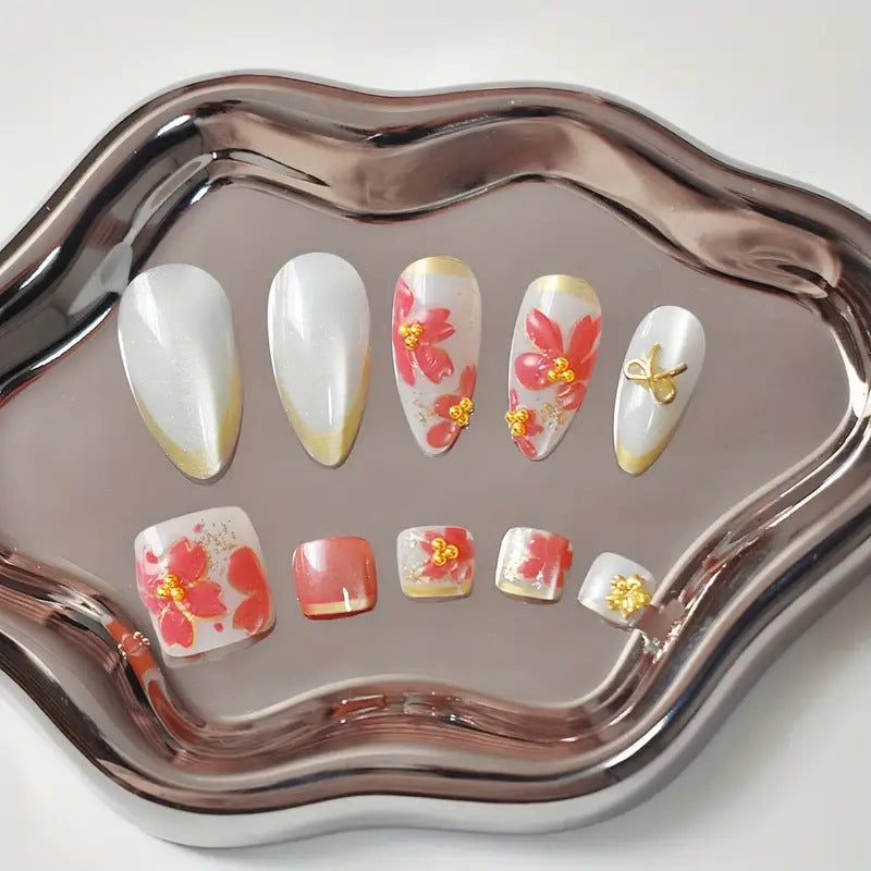 Floral Artistry Nail Set Bowlift