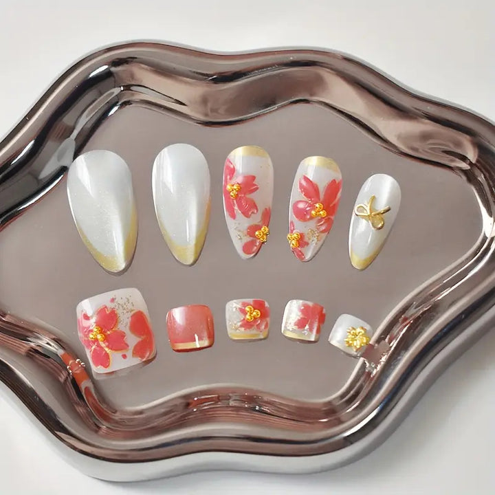 Floral Artistry Nail Set Bowlift