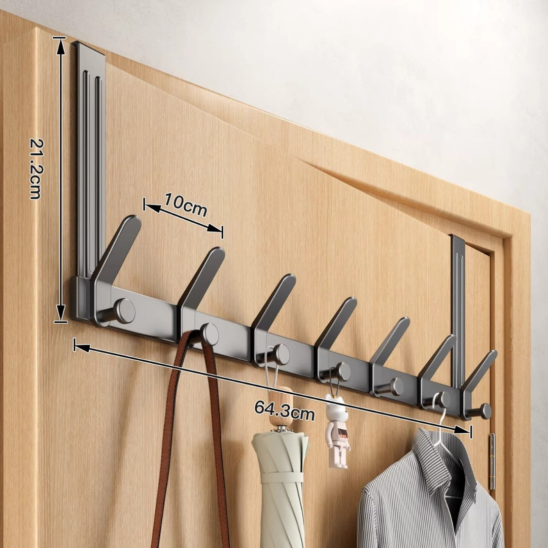 Over-Door Multi-Hook Organizer