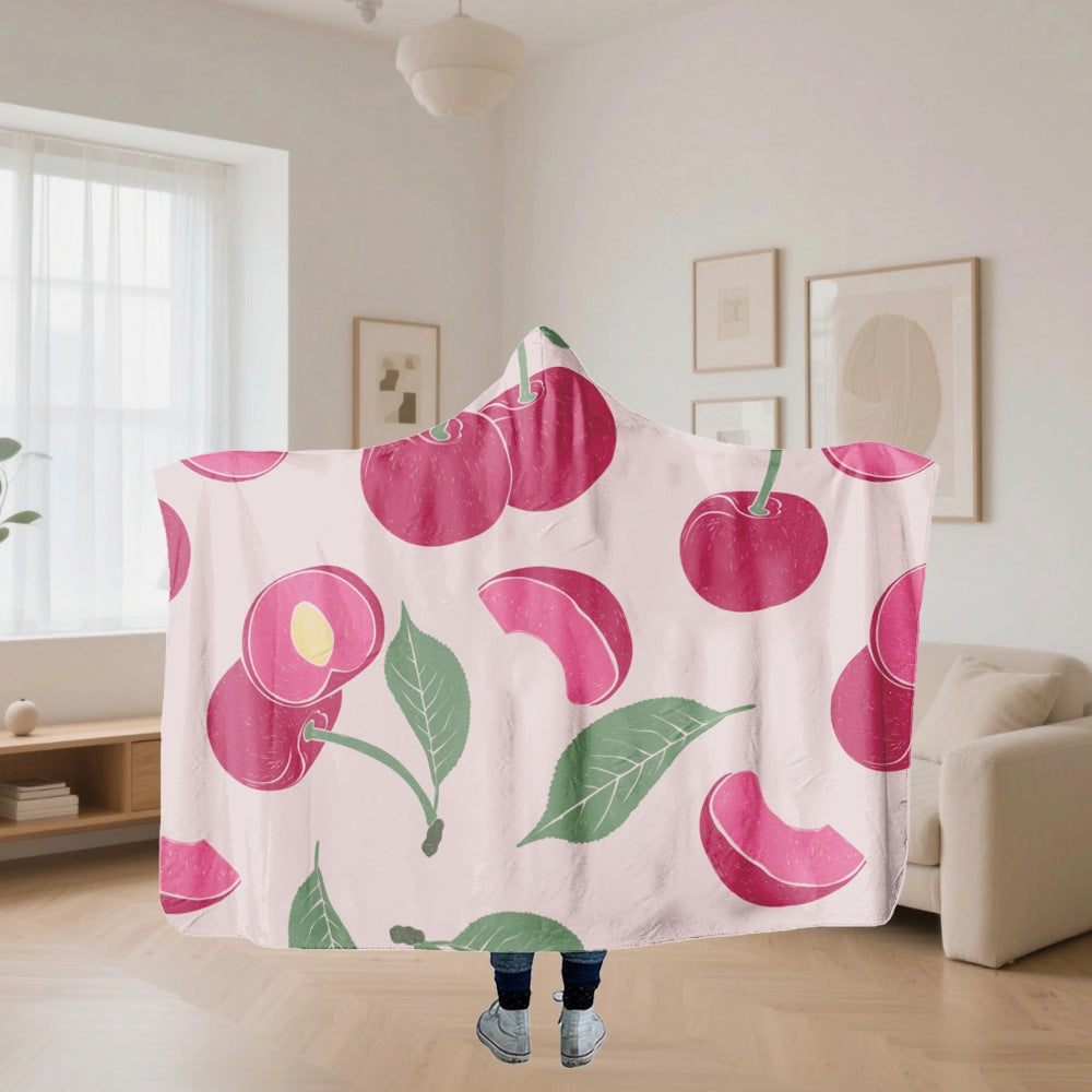 Summer-Themed Fun Fleece Blanket