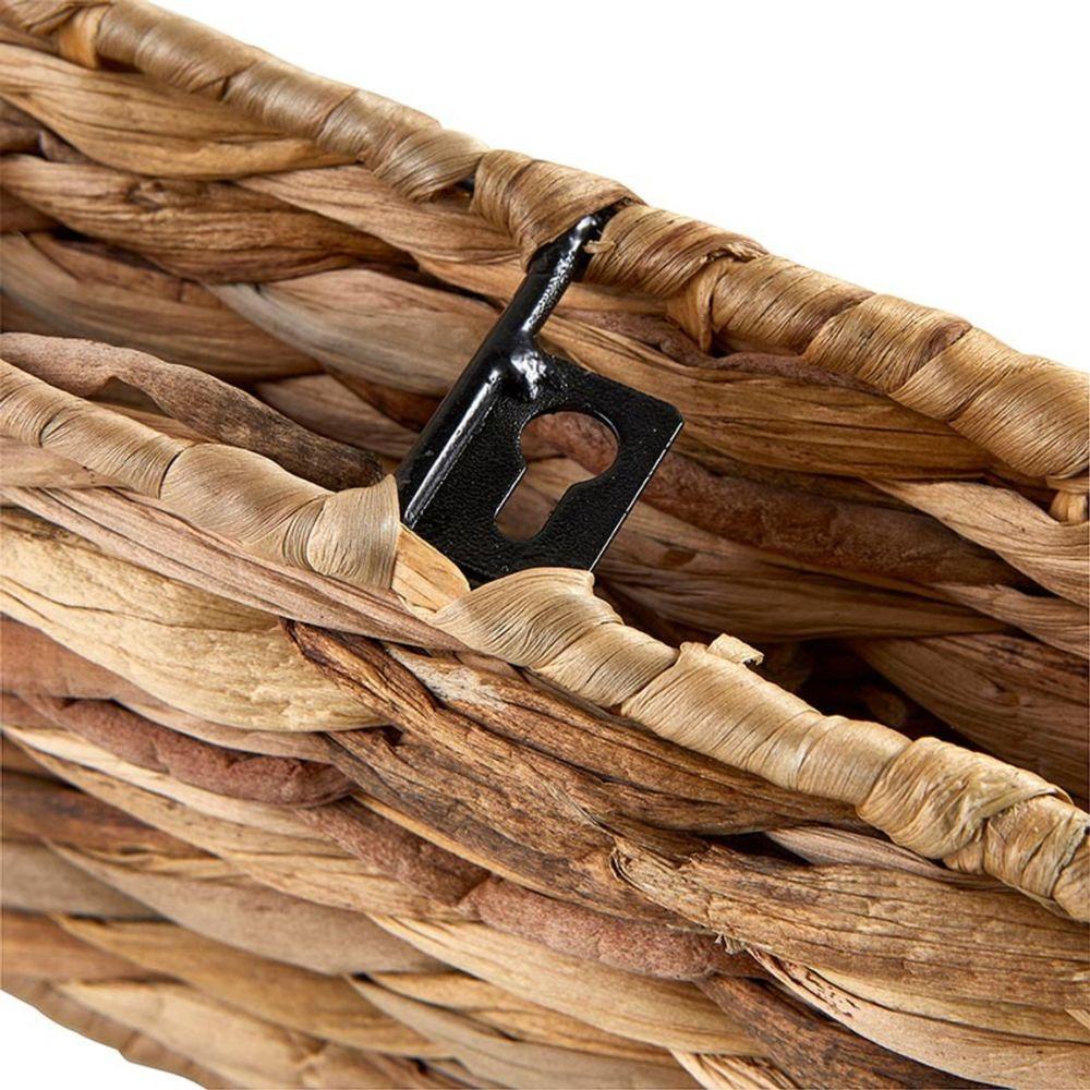 Handcrafted decoration basket made of natural materials Bowlift