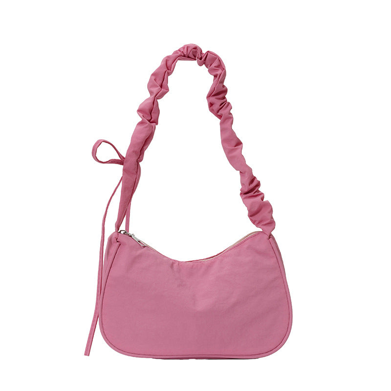 WoTextured Fabric Sling Bag Bowlift