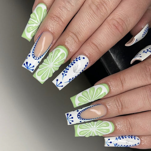Artistic Acrylic Nail Extensions Bowlift