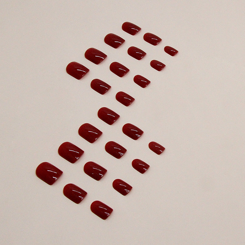 Glossy Press-On Nail Kit Bowlift