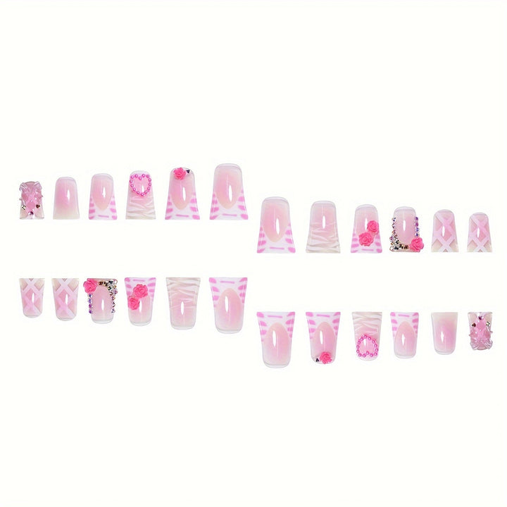 3D Floral Nail Art Set Bowlift