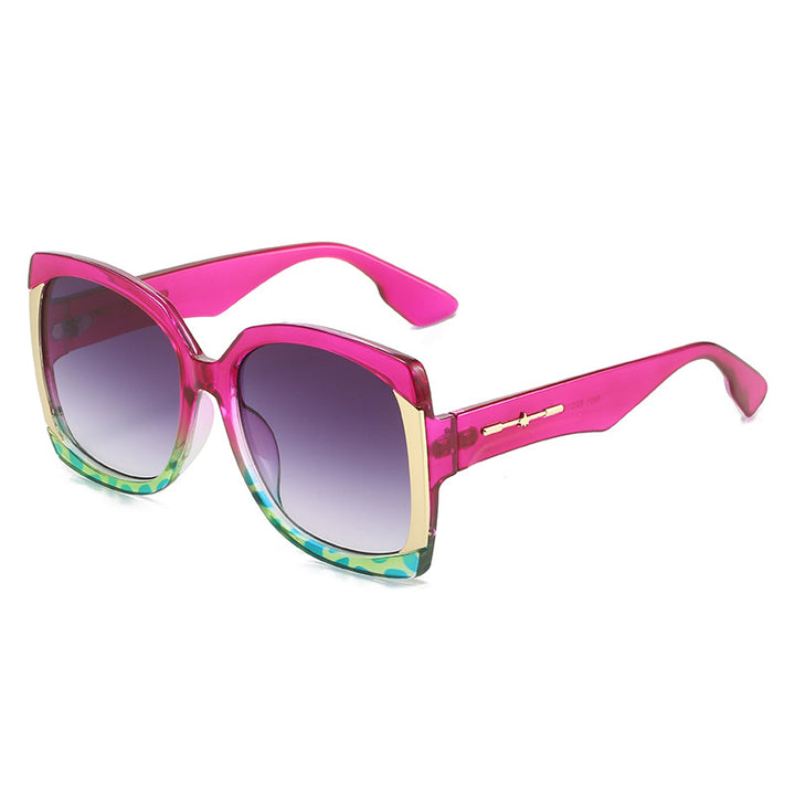 Oversized Tortoiseshell Sunglasses with Gold Accents Bowlift