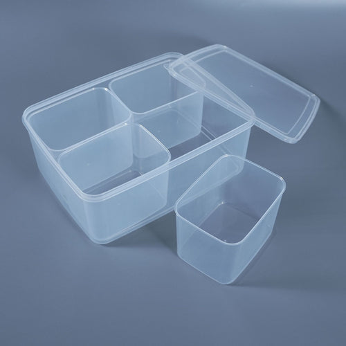 Transparent Modular Storage Containers Bowlift
