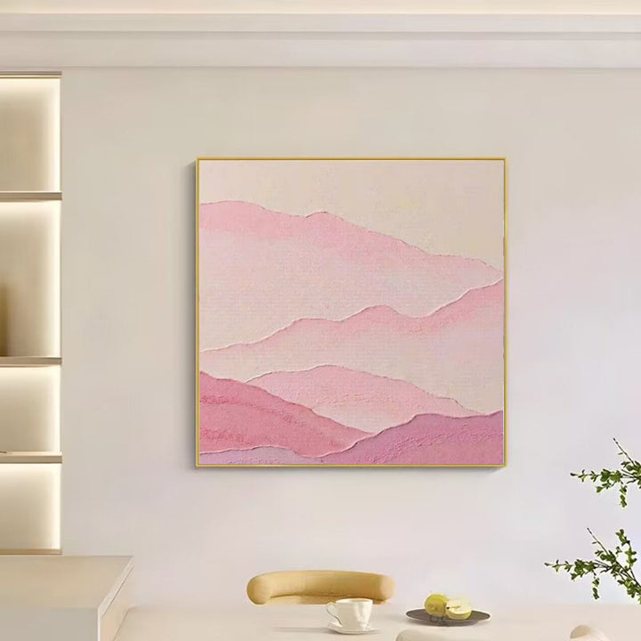 Abstract Mountain Art