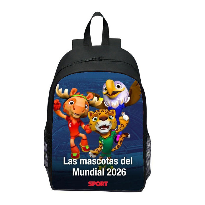 Sporty backpack with Wm trophy design Bowlift