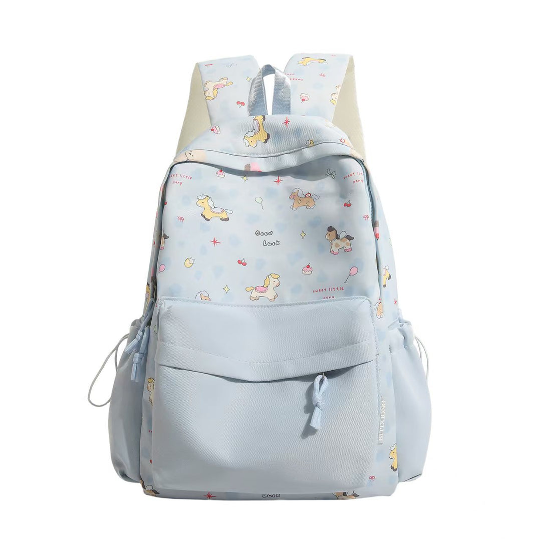 Playful Animal Illustration Backpack Bowlift