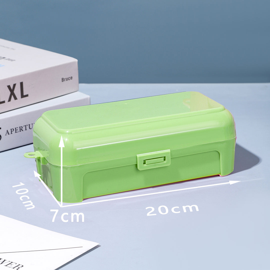 Clear Multi-Compartment Organizer Box Bowlift