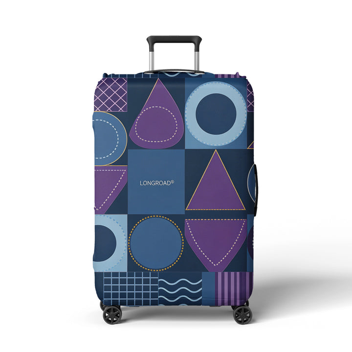 Ladies Luggage Protection with Modern Geometric Design Bowlift