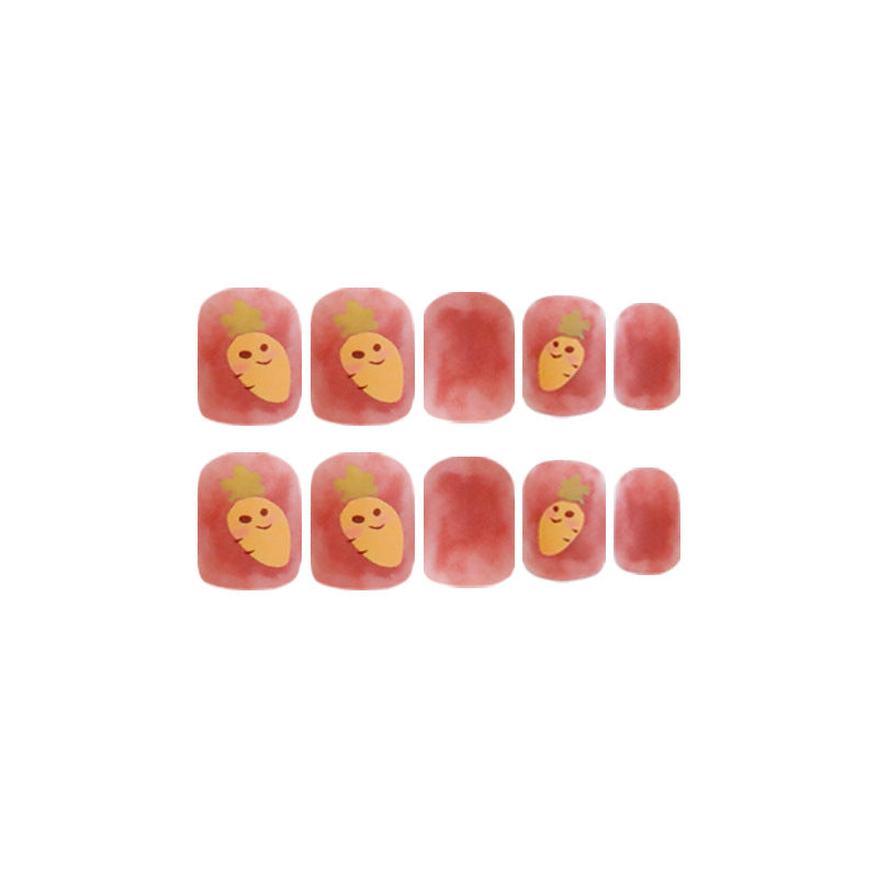 Creative Nail Art with Cheerful Design Bowlift