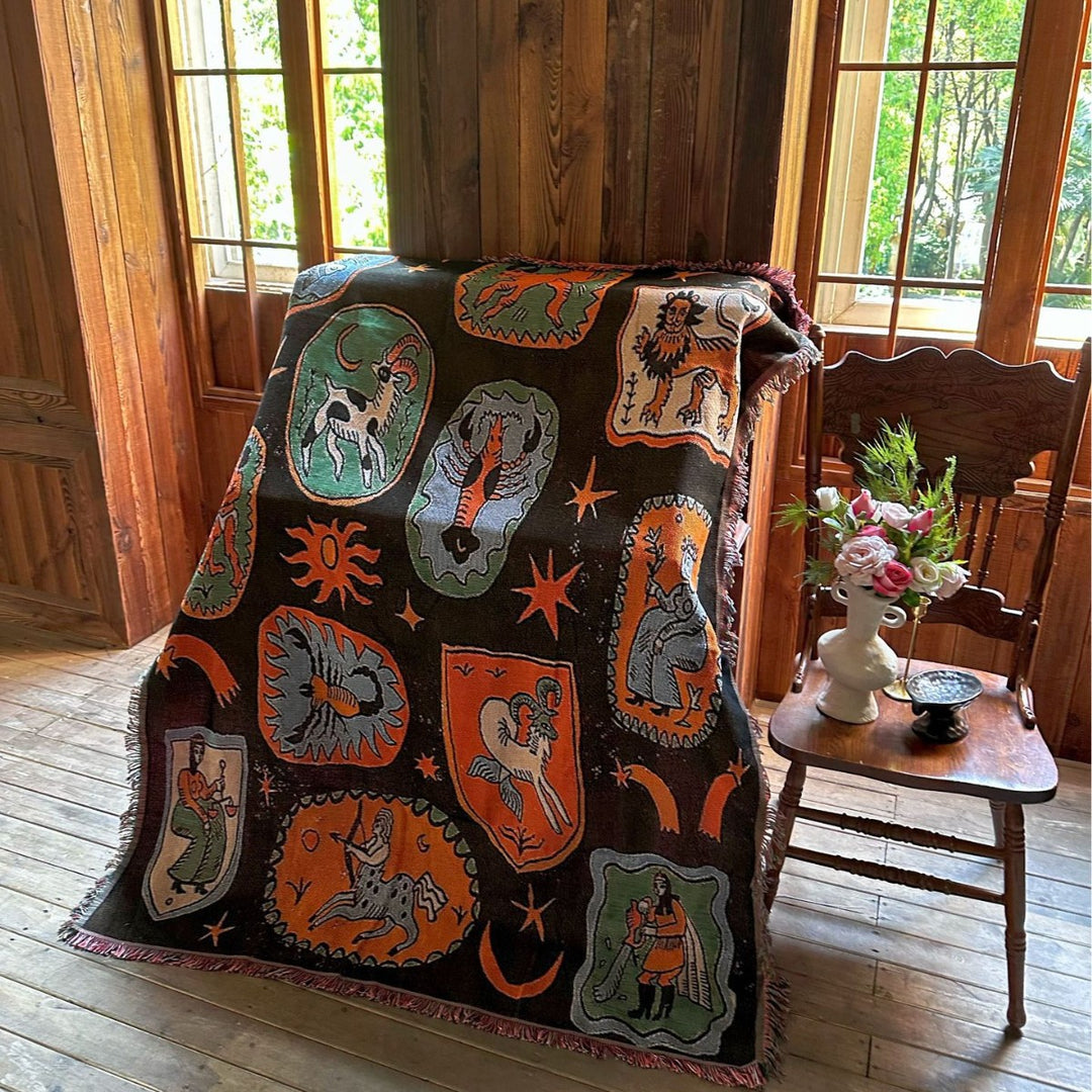 Artistic Tapestry Throw Blanket