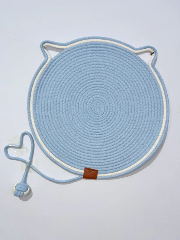 2-in-1 Cat Scratching Carpet & Play Mat Bowlift