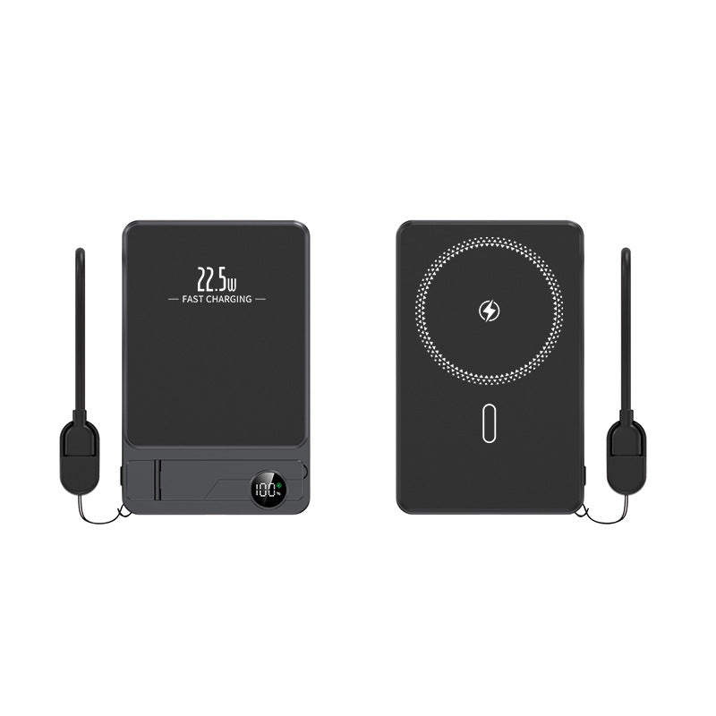 Portable power bank with fast charging and LED display Bowlift
