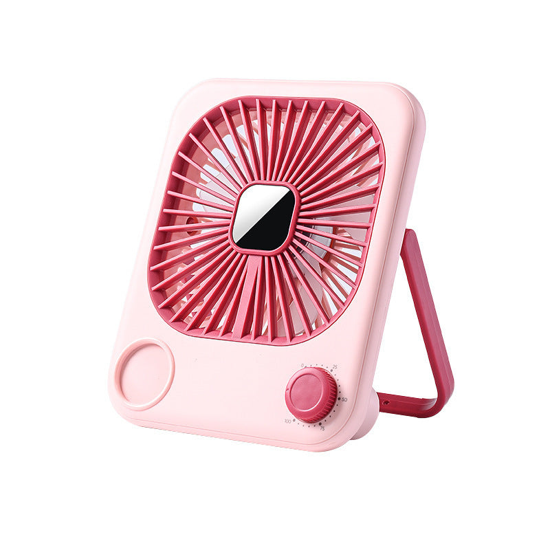 Ladies Portable Table Fan with Variable Speed Levels Bowlift
