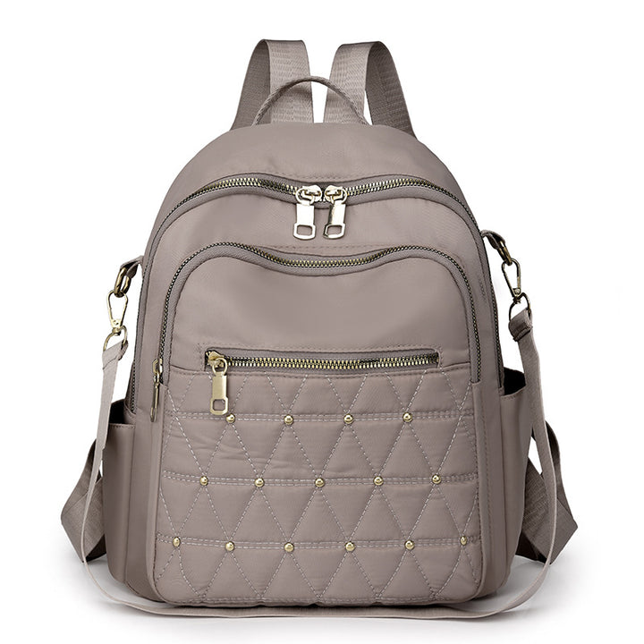 Chic Quilted Backpack Bowlift