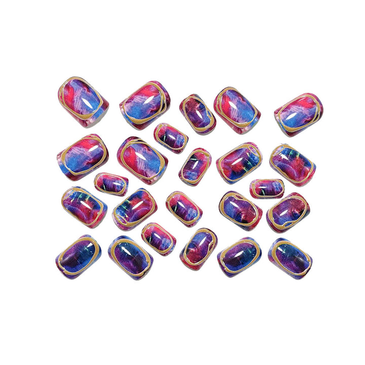 Creative nail design in painting style Bowlift