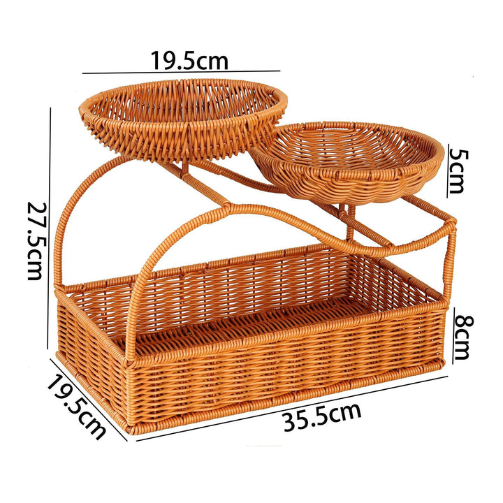 Ladies tiered storage basket Bowlift