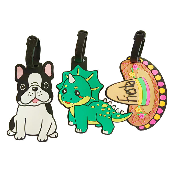 Unisex Fiesta-Themed Luggage Tag Bowlift