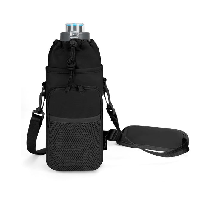 Unisex Water Bottle with Portable Net Bag Bowlift
