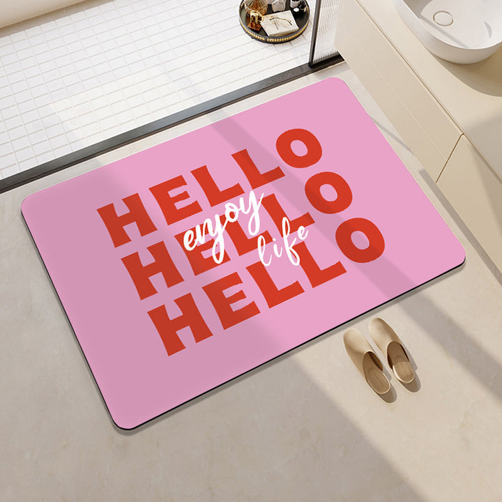 Fun-Themed Cartoon Bath Mat Bowlift