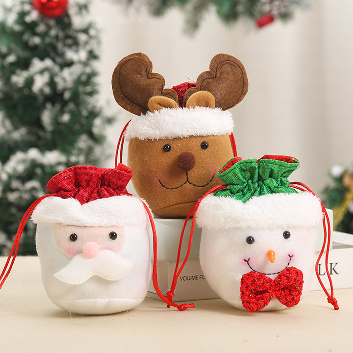 Cute Santa Claus Gift Bag Bowlift