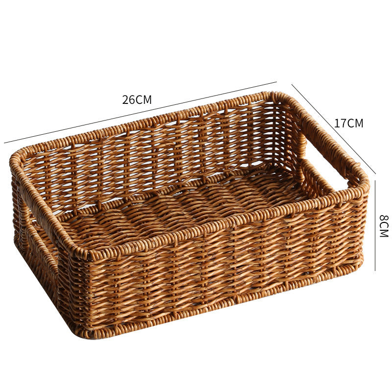 Versatile Woven Storage Tray Bowlift