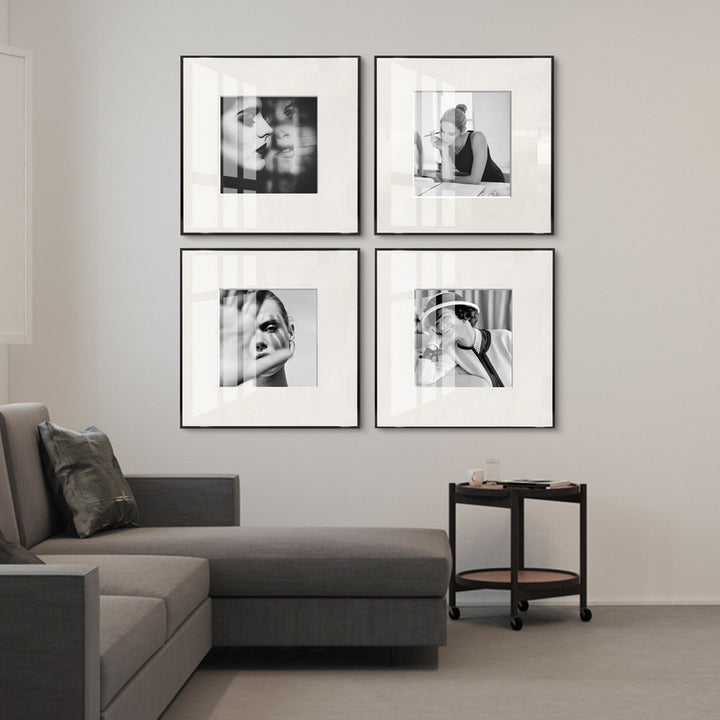 Framed Monochrome Art Print