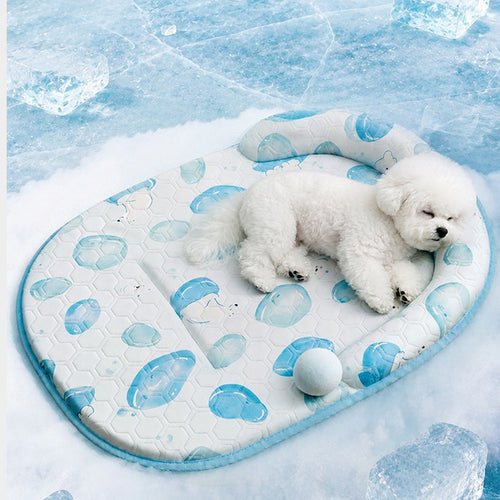 Unisex nan padded baby play mat with elevated headrest edge and non-slip bottom Bowlift