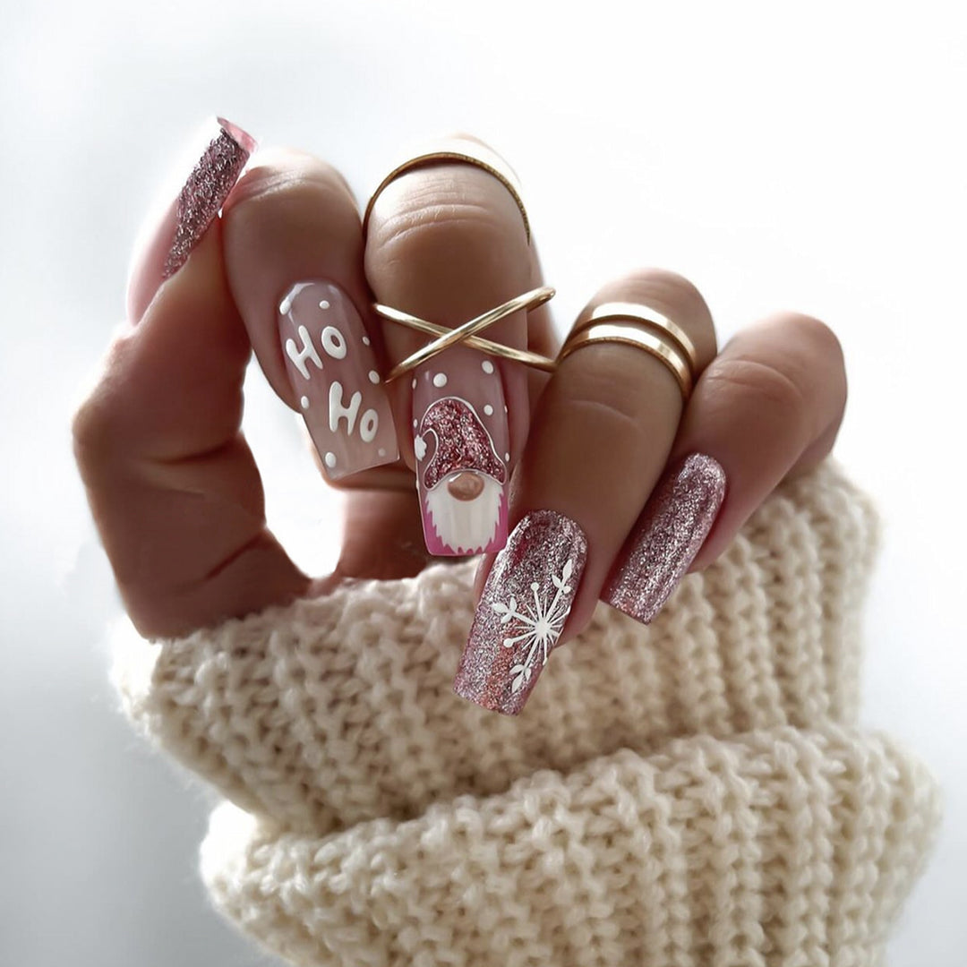 Creative Holiday Art Nail Set Bowlift