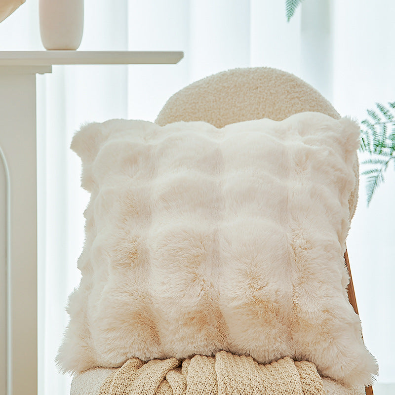 Ladies pillow with structured cover Bowlift