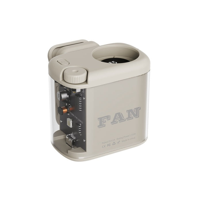 Unisex Portable High-Efficiency Desk Fan with Adjustable Speed Bowlift